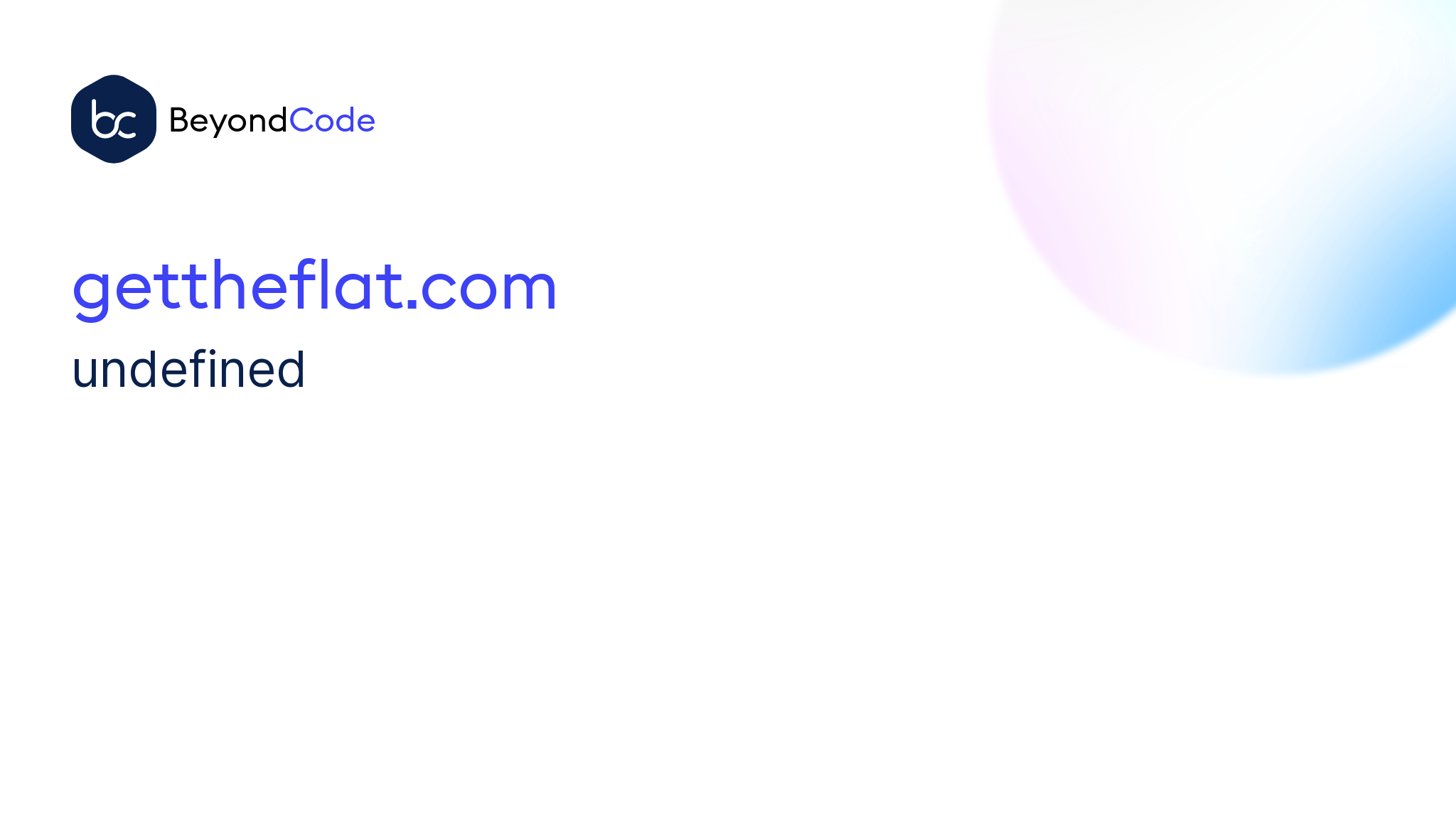 Get The Flat - Effortless apartment hunting